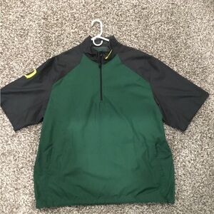 Nike Oregon Ducks short sleeve wind breaker. Size 2XL